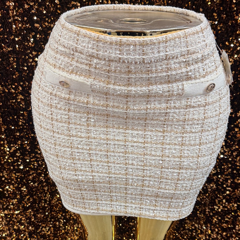 Guess by Marciano Textured Cream Skirt